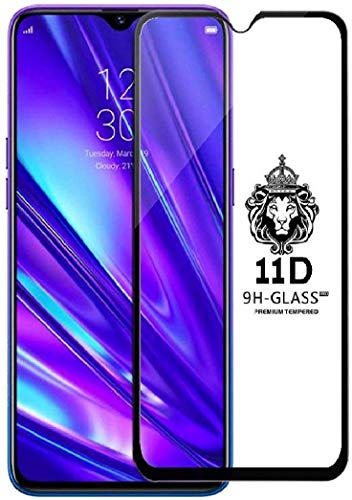 Image of Tempered Glass Screen Protector Compatible For Vivo Y20 ; Y20I Smartphone Full Screen Coverage (Except Edge To Edge) And Free Complete Easy Installation Kit