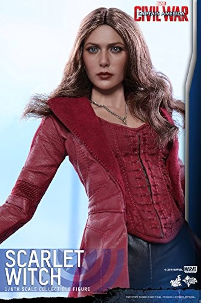 Hot Toys - ホットトイズ/シビルウォー/スカーレットウィッチ Amazon.com: Hot Toys Marvel Captain America Civil War