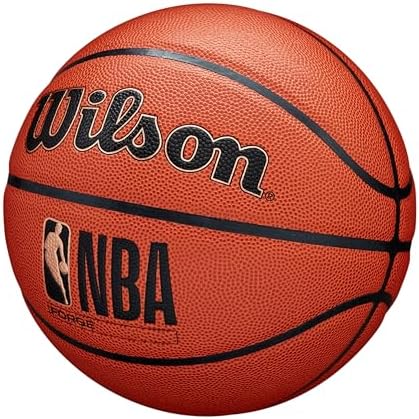 WILSON NBA Forge Indoor/Outdoor Basketball - Brown, Size 7-29.5" - 1