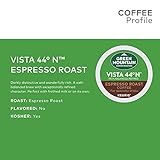 Keurig Green Mountain Coffee Roasters Vista 44N Espresso Roast Coffee, Single-Serve Keurig K-Cup Pods, 6 Count (Pack of 8)