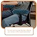TOGEVAL 4pcs Desk Chair Armrest Elastic Handle Protectors for Home Office Ergonomic Design Removable Washable Elegant Colors Lake Comfortable Touch Easy Care