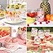 500pcs Strawberry Thank You Labels 6 Designs Sweet Berry Much Stickers Pink Fruit Envelope Seals for Party Dessert Prescent Packing Supplies - Mysuevin (1.5 inch)