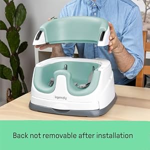 Ingenuity Baby Base 2-in-1 Booster Feeding & Floor Seat, Self-Storing Tray — photo 4 of 6