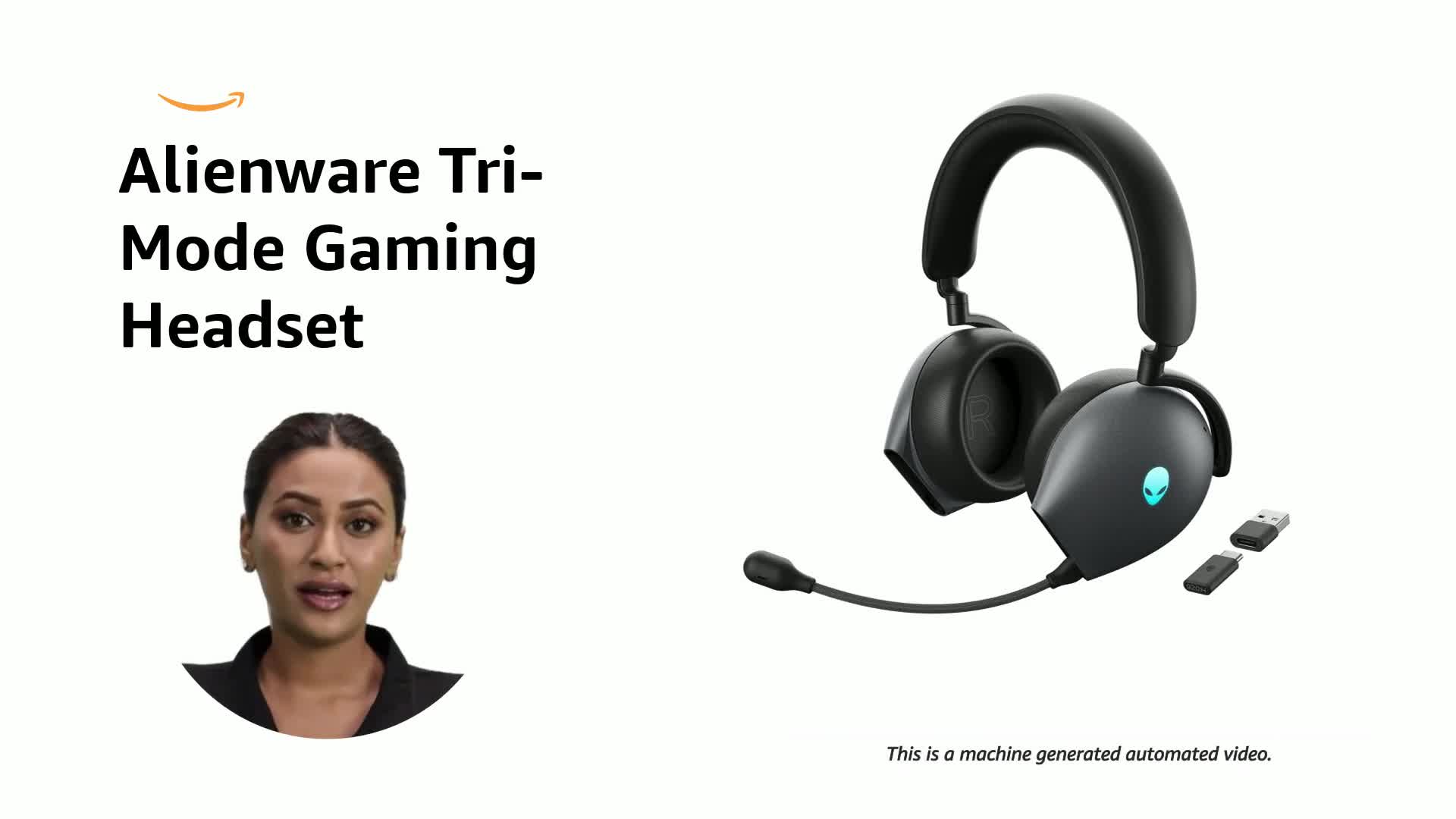 Alienware AW920H Tri-Mode Wireless Gaming Headset - Dolby Atmos
