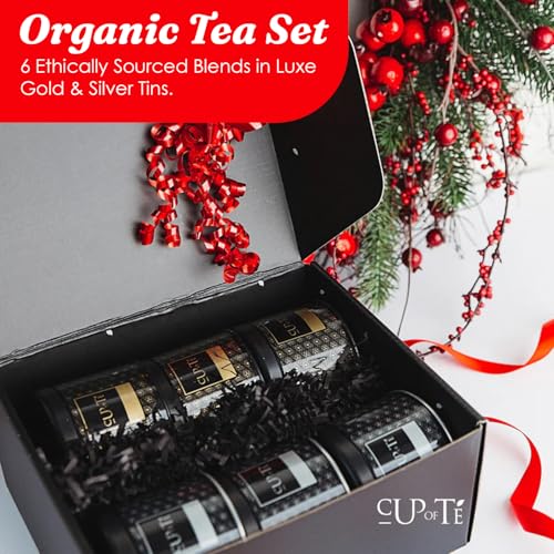 Set de té orgánico surtido en 6 latas miniatura 3