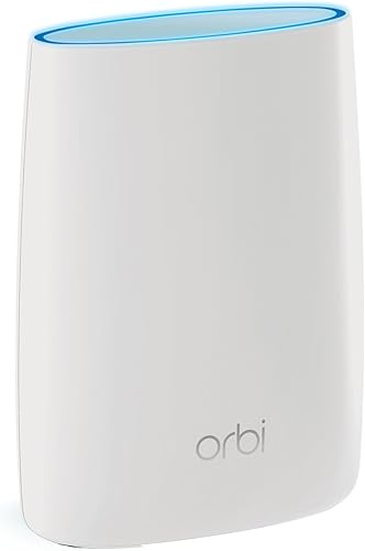 NETGEAR Orbi Router Sistema WiFi de malla para todo el hogar, enrutador WiFi de tres bandas. Hasta 2,500 pies cuadrados de cobertura WiFi, AC3000