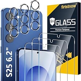 3 Pack Glass Screen Protector...