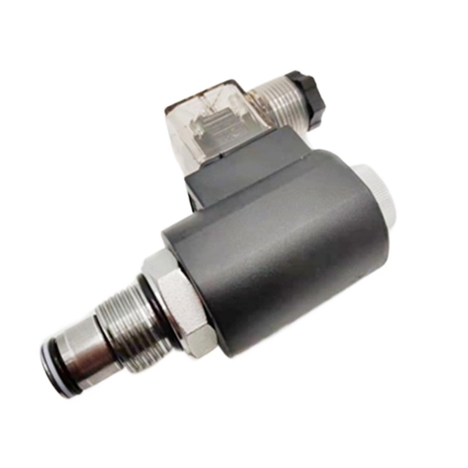 SJJBVPYX 2 Position 2 Way Normally Closed DHF10-220 Solenoid Valve Threaded Hydraulic Valve SV10-20 Pressure Valve(220V)