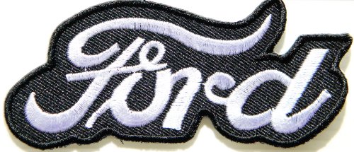 Ford Motor Racing V8 Car Logo Jacket T-shirt Patch Sew Iron on Embroidered Emblem Badge Sign