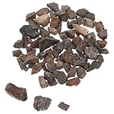 Macchie di ruggine naturali: la presenza di macchie di ruggine gialle o arancioni dovute al ferro contribuisce all'aspetto naturale e autentico di queste rocce, roccia lavica naturale, roccia vulcanica per acquario