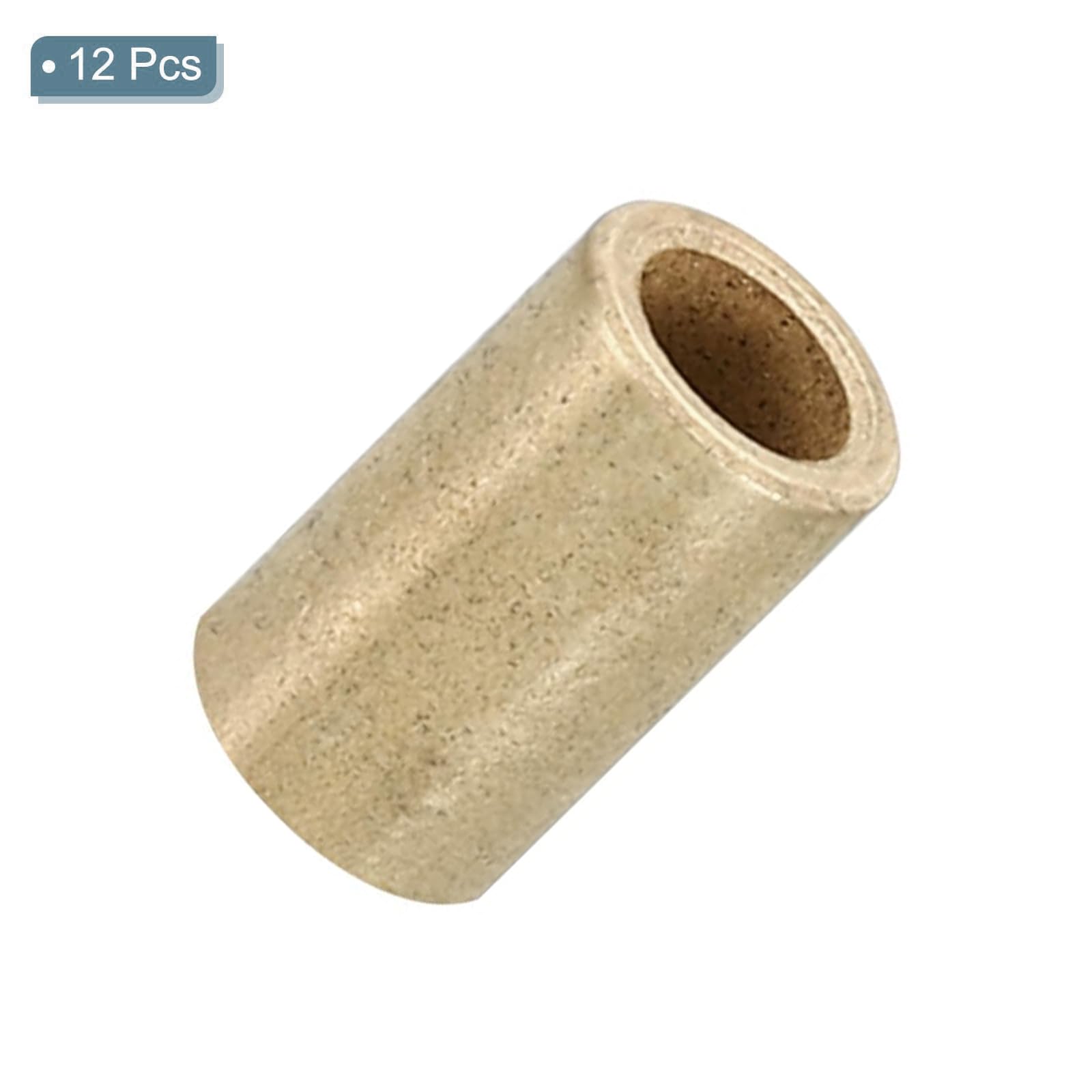TOP-VIGOR 12Pcs M4 Brass Spacer, 4mm ID x 6mm OD x 10mm Length Metal Spacer - Image 3