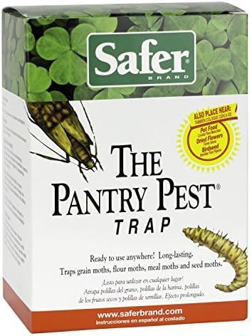 Safer Brand 05140 Pantry Moth Pest Trap and Killer for Grain, Flo...