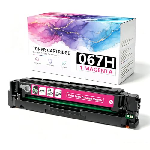 Cartouche toner 067 rouge anti bavure pour des impressions laser nettes