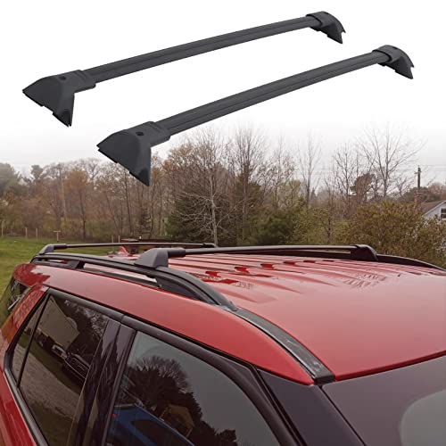 Snailfly Crossbars Fit for 2020-2023 Ford Explorer Roof Rack Rails Cross Bars for Kayak Canoe Bike Snowboard Skiboard