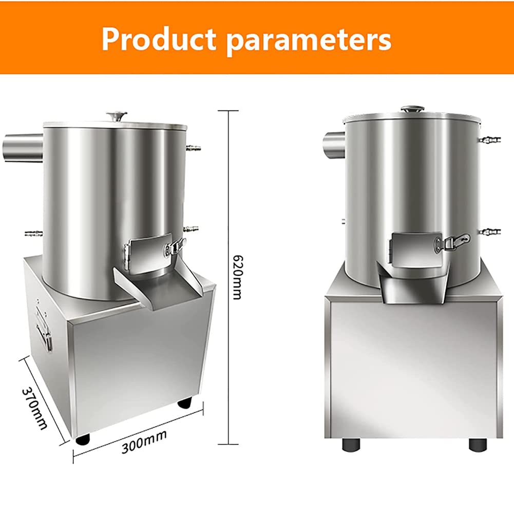 Éplucheur d'ail pneumatique 30 kg/h, éplucheur d'ail Commercial avec Sac en Filet, Presse-ail broyeur d'ail, séparateur d'ail électrique, éplucheur d'ail Automatique pour Restaurants, barbecues