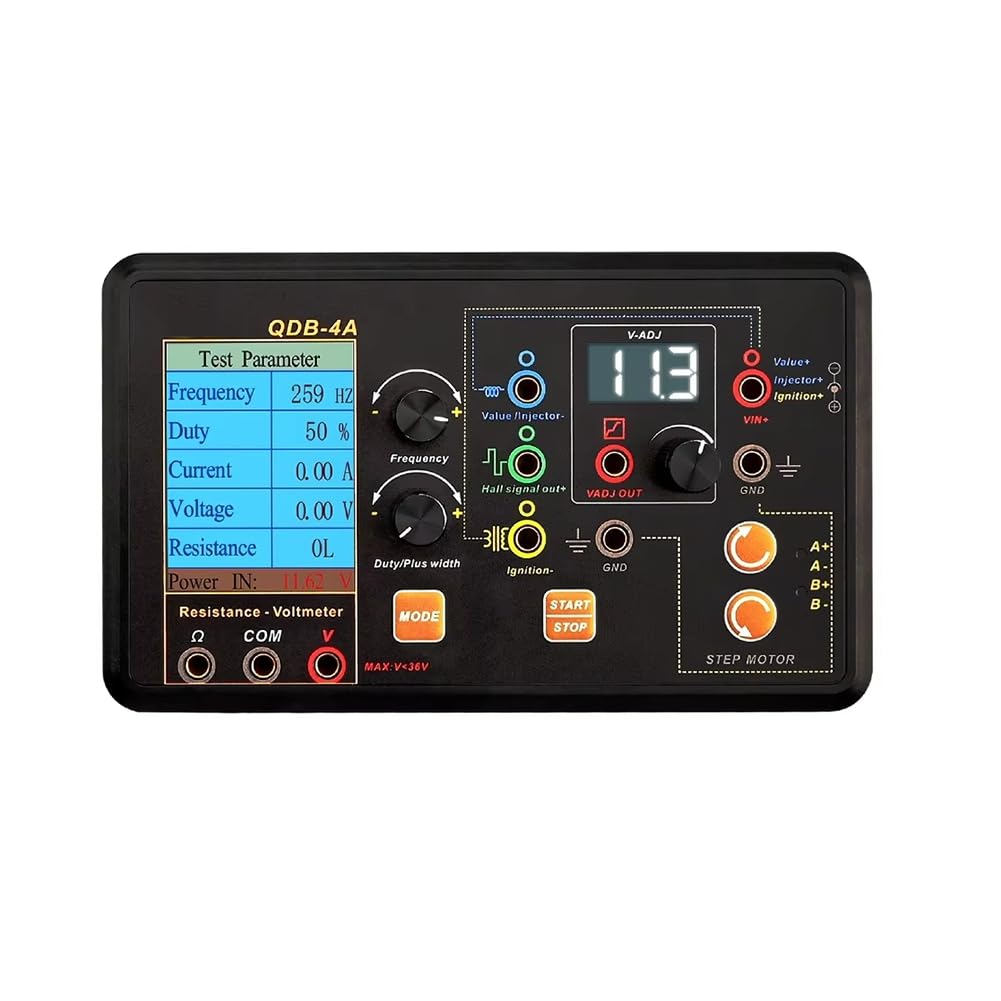 Auto-Zündspule Test-Injektor Solenoidventil Leerlauf-Schrittmotor Tester Simulator mit Stützrahmen für Autoinstrumente