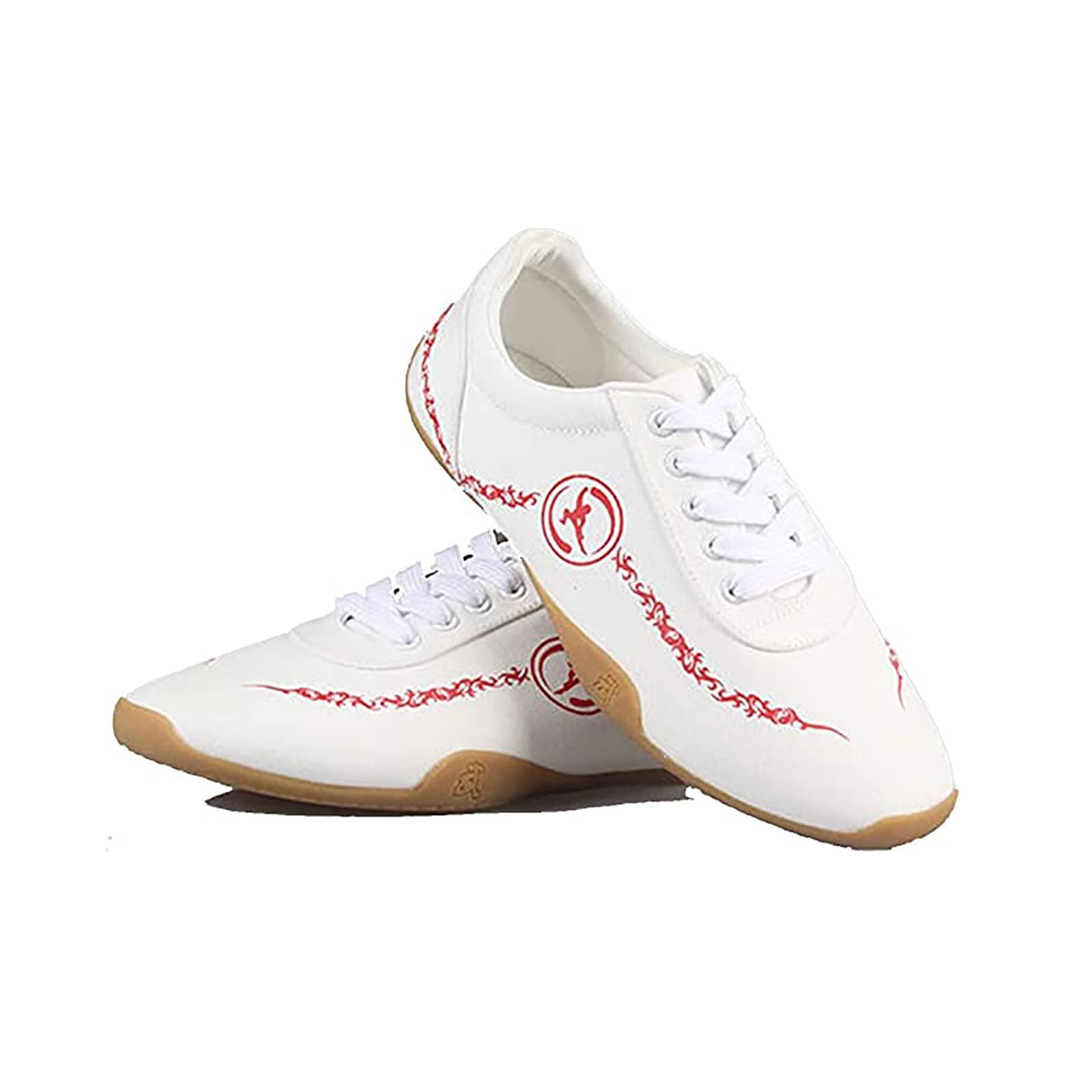 CLSQLXYJZC Scarpe da Taekwondo per Arti Marziali, Scarpe Sportive Leggere Traspiranti da Boxe Karate Kung Fu Taichi, per Adulti e Bambini Sneakers da Allenamento in Palestra Antiscivolo