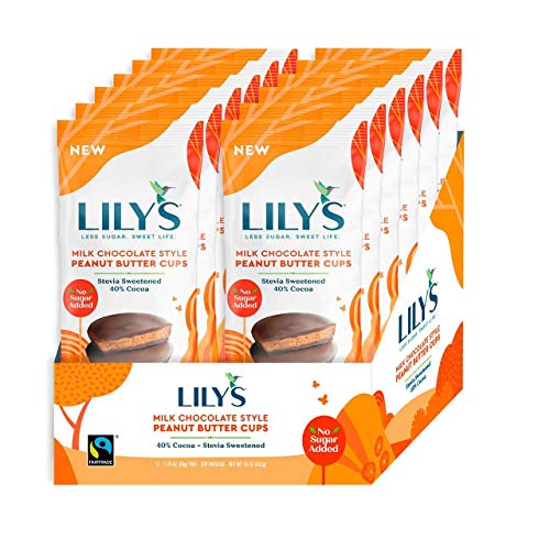Lily's Sweets Milk Chocolate Peanut Butter Cups 1.25 oz. (72 count)