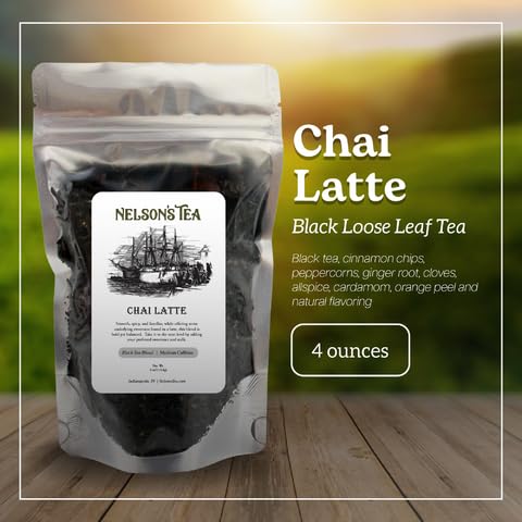 Té Negro Chai Latte Especiado - 113g miniatura 5