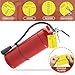 DTESL 2025 A Total of 101 in The Fire Pieces Monthly Extinguisher Plastic Usurping and Maintenance Tags, with Handheld Holes Punching Device to Protect The Number of Security Tags (3.94 x 2.76