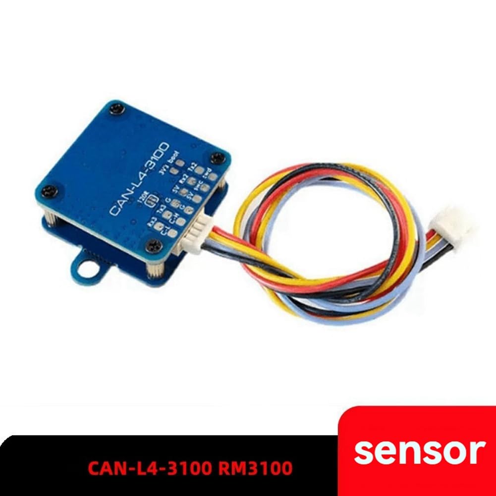 Booso CAN-L4-3100 Magnetometer RM3100 GPS Geomagnetischer Sensor Hohe Auflösung Geringer Stromverbrauch Modellflugzeugdrohne