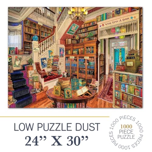 White Mountain Readers Paradise 1000 Piece Jigsaw Puzzle