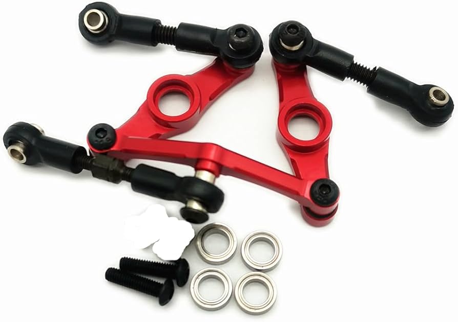 Amazon | アルミ製ステアリングアセンブリ ベアリングとリンク