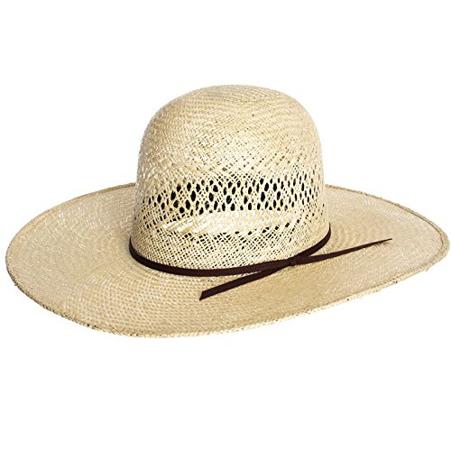 RODEO KINGJute Open Crown 4 1/2" Brim Straw Cowboy Hat Natural