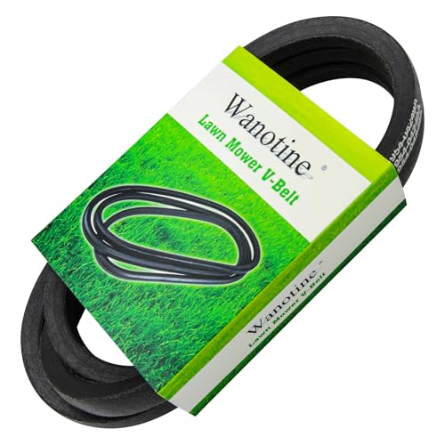Wanotine 954-04249A Lower Drive Belt Replaces 754-04249 754-04249A 954-04249 954-04249A Drive Belt Fits MTD Troy-Bilt Pony Tuffy Craftsman T100 T110 T1000 LT1500 LT2000 Lawn Mowers (5/8 x 71)