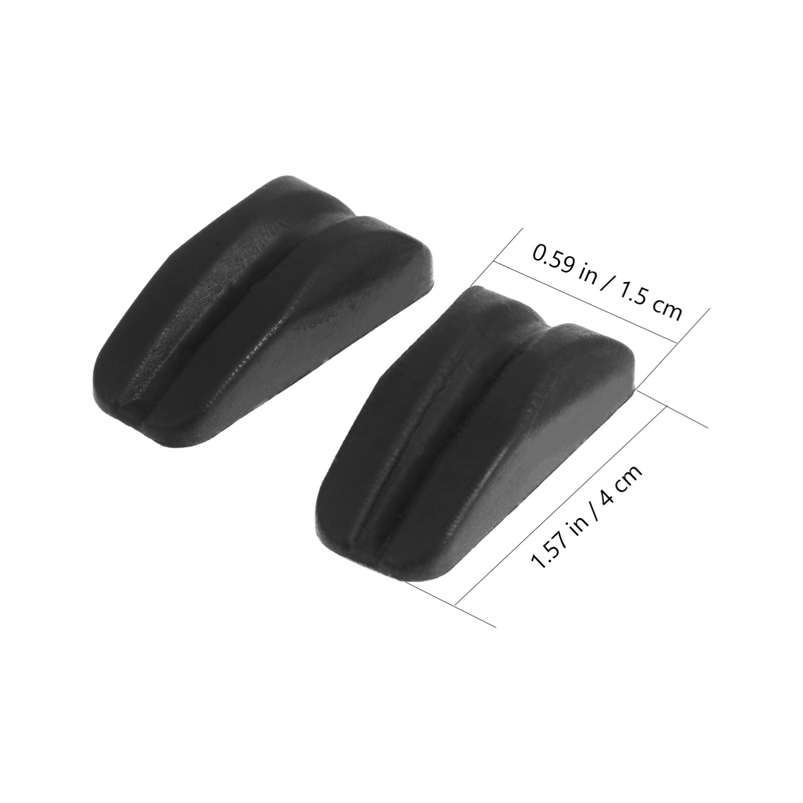 INOOMP 2sets Strong Vibration Damper Bow Tip Stabilizer for Bows Adhesive 2pcs*2