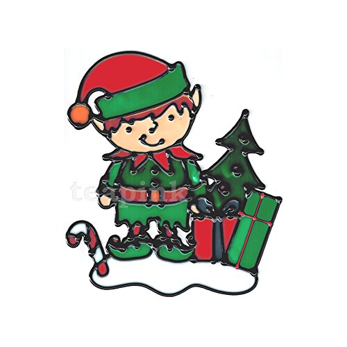 Adesivi in gel per finestra, decorazione per