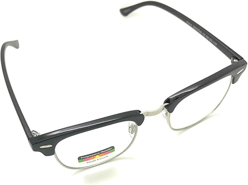 Miniatura 3 de MyUV Gafas de lectura progresivas con montura de cuerno multienfoque clásico clásico vintage