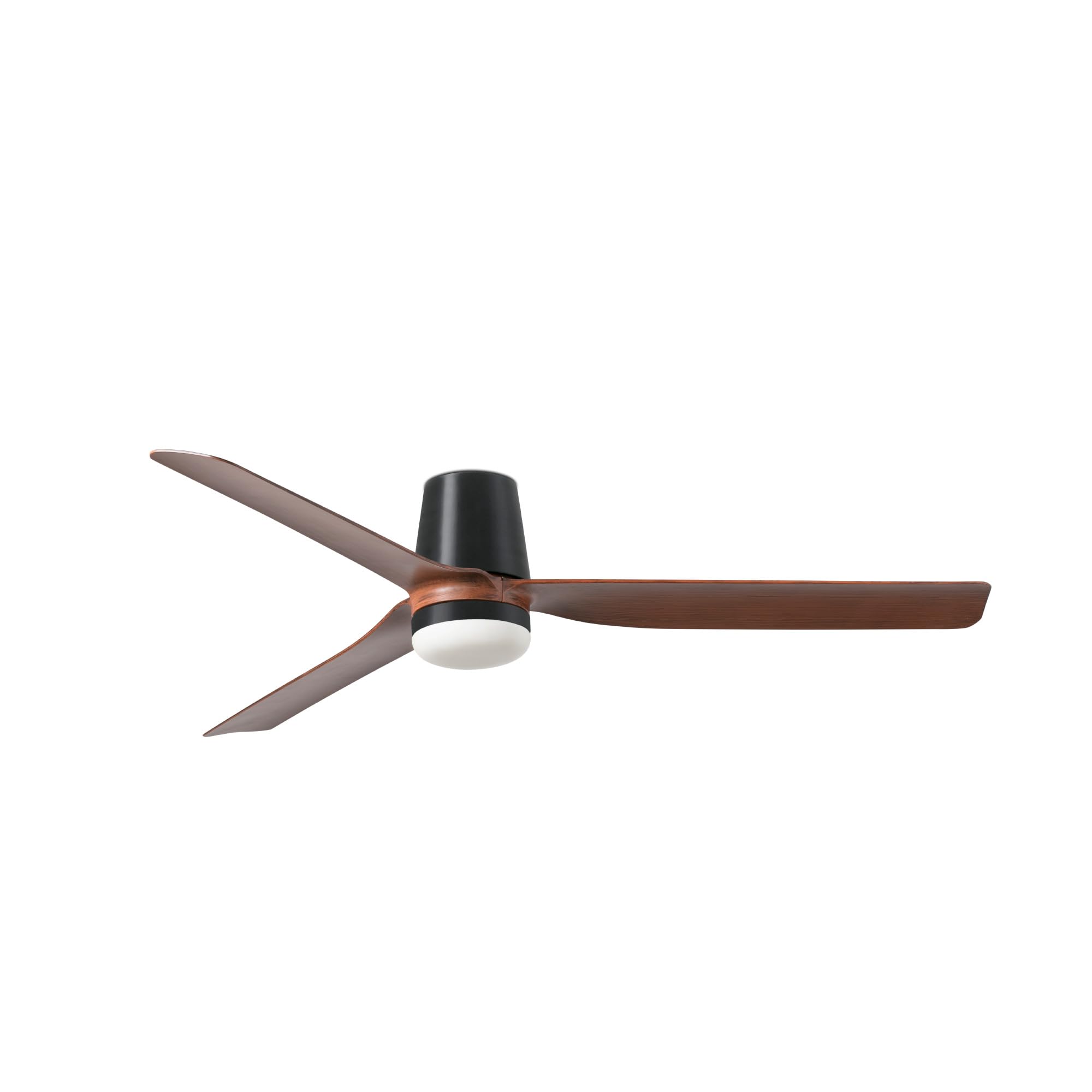 FARO BARCELONA 338311S PUNT TUB M ventilateur de plafond noir et noyer 20W