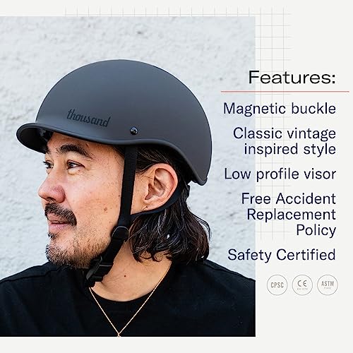 Thousand Heritage 2.0 Adult Bike Helmet; The Original Low