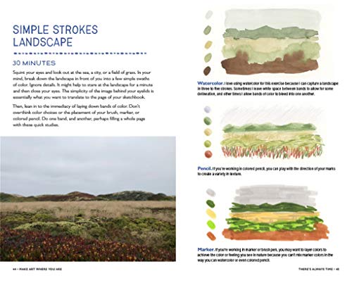 Make Art Where You Are (Guided Sketchbook): A Travel Sketchbook and Guide - Image 3