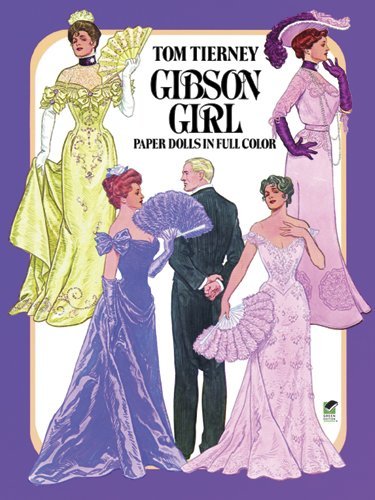 Gibson Girls Paper Dolls in Full Colour (Dover Victorian Paper Dolls) by Tom Tierney (28-Mar-2003) Paperback