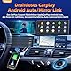 Volam 9.26 Zoll CarPlay Bildschirm,Tragbares Autoradios kompatibel mit Apple CarPlay&Android Auto,Car Play IPS Touch Screen,Carplay Display mit siri/GOO-gle,GPS Navigation,Bluetooth,Mirror Link
