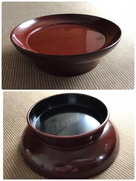 Amazon.co.jp: 漆専堂 岡本漆園 皿 5枚組 セット 骨董 茶道具 共箱  