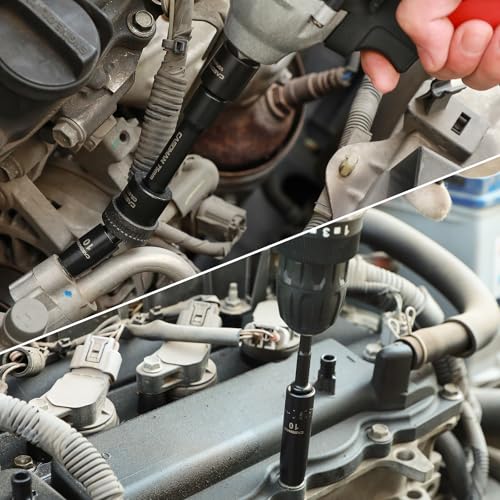 CASOMAN 3/8" Drive Impact Socket Set, 49 Piece Standard SAE and Metric Sizes (5/16-Inch to 3/4-Inch and 8-22 mm), 6 Point, Cr-V Steel Socket Set 8 CASOMAN 3/8" Drive Impact Socket Set, 49 Piece Standard SAE and Metric Sizes (5/16-Inch to 3/4-Inch and 8-22 mm), 6 Point, Cr-V Steel Socket Set - Image 8