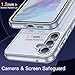 JETech Case for Samsung Galaxy A55 5G, Non-Yellowing Shockproof Bumper Protective Phone Cover, Anti-Scratch Hard PC Back (Clear)