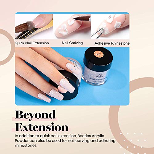 Beetles Pastel and Glitter Acrylic Powder Set #TOP19