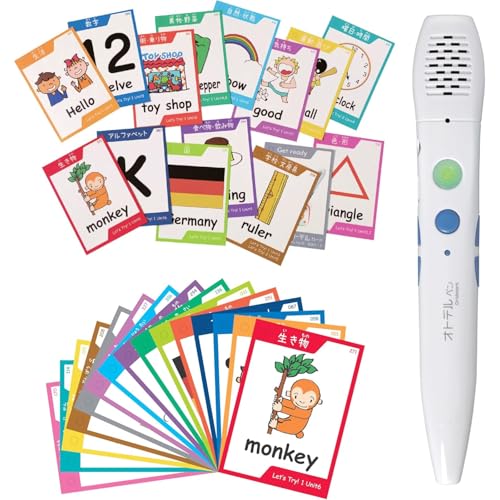 オトデルペン 文部科学省 小学校外国語活動教材 Let's Try! 向け 英語フラッシュカード 基本セットのサムネイル