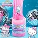 Hello Kitty SLIMYGLOOP, 8 oz. Pink Crystal Slime, Vanilla Scented with Sprinkles, Pearls Charm, Great Party Supplies, Sanrio Party Favors, Toys, Stress Relief Toy