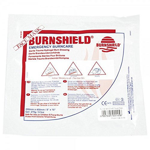 Masque pour le visage Burnshield refroidit et protège les brûlures - 2