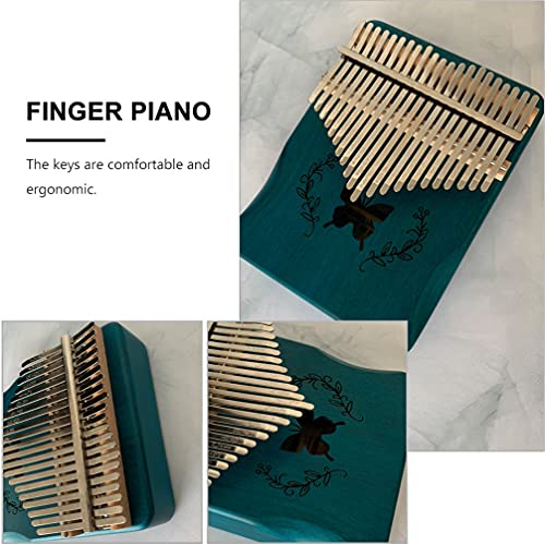 Generic Kalimba 21 Toetsen Thumb Piano Met Tuning Mbira Vinger Orgel Delicate Kalimba Vinger Piano Cadeau Voor Kinderen… - Image 6