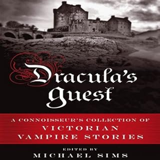 Dracula's Guest Audiolibro Por Michael Sims - editor arte de portada