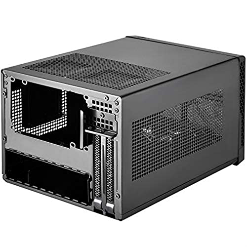 Gabinete para PC Silverstone Technology SUGO SG13, Puerto USB Tipo-C, Ultra Compacto Mini-ITX con Panel Frontal de Malla, Negro, SST-SG13B-C miniatura 5