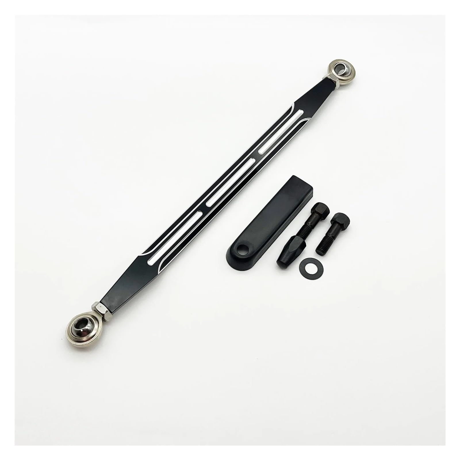 NLNGNZBZTP Motorcycle Gear Lever CNC 330MM Motorcycle Gear Shift Linkage Lever Cover for Touring Electra Glide for Road King Street Glide for Softail for Dyna for Fat Boy(B)