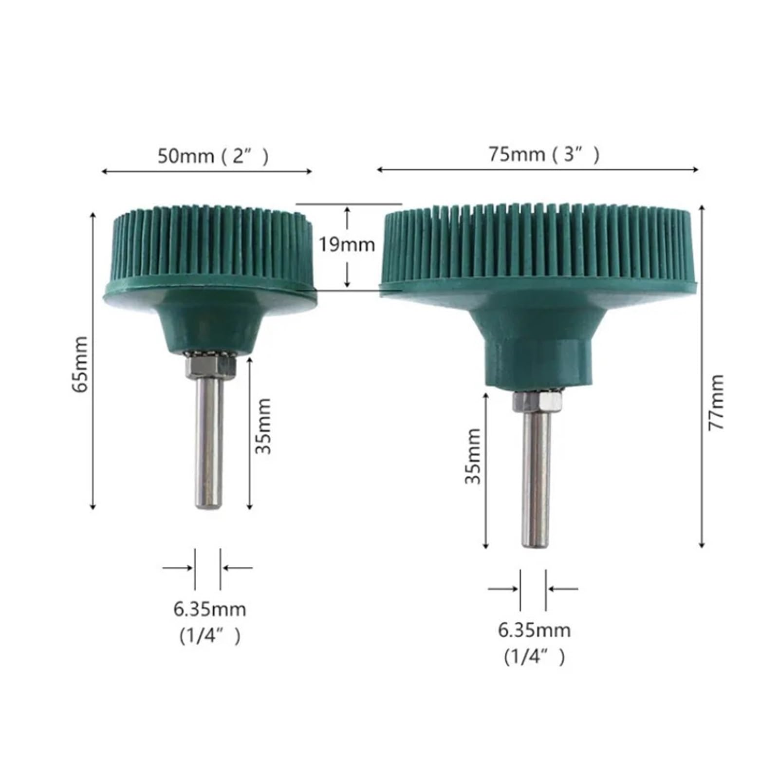 Rubber brush for electric drills 1 Uds cepillo de disco taladro eléctrico, abrasivo goma diamante, desbarbado, pulido y rectificado(S)