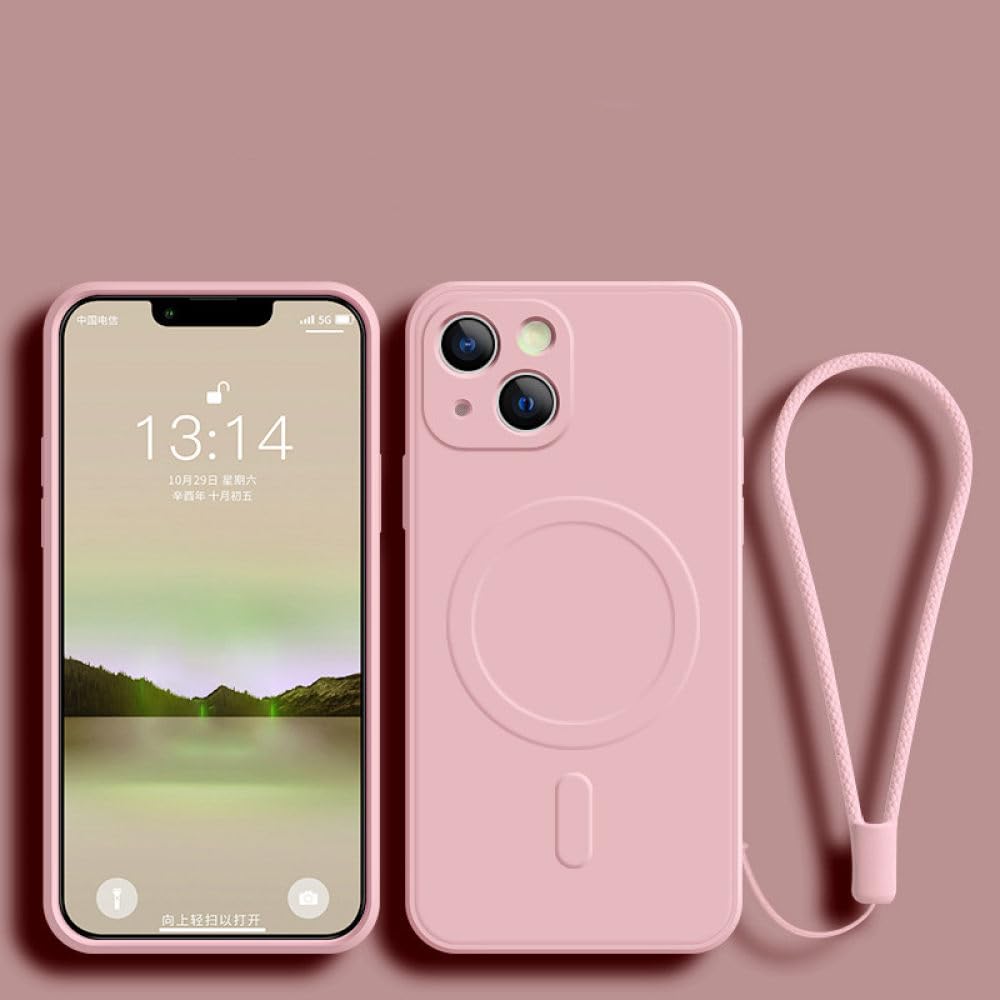Protezione Fotocamera IPhone Custodia Magsafe Per IPhone 12-15 Pro Max Antiurto In Silicone Magnetica - Cover Protettiva Custodia IPhone MagSafe